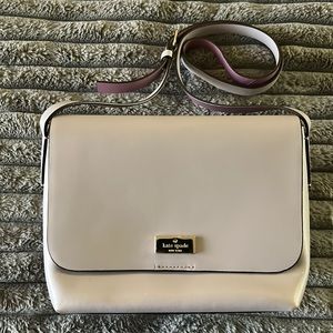 Lavender Kate Spade crossbody bag